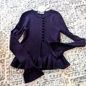 See by Chloe Purple Cardigan NWT